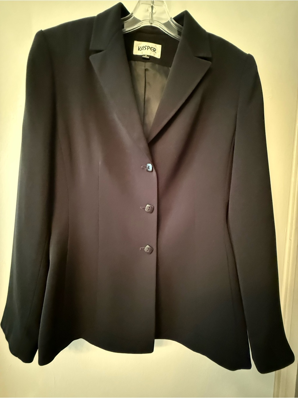 Kasper Black Women's Tailored Blazer Jacket